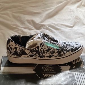 Vans, Disney multi checker nightmare before Christmas themed shoes